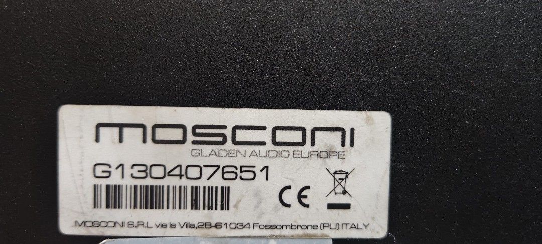 Mosconi ONE 130.4 Amplifier491616013366087684