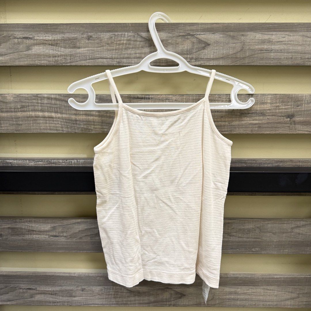 Muji Light Pink Sleeveless Top (Category: Others Tops) located in Mandaluyong City. Submitted by bestdressedph2025 (Listing ID 1445312653, Image 2). Description: MOP: GCash MOD: Lalamove/J&T LOCATION: Brgy. Addition Hills, Mandaluyong Discount avail for multiple items. Dimensions in Inches: Shoulder: 9 Bust: 16 Length: 19 Size on Tag: 140cm PM for inquiries!.