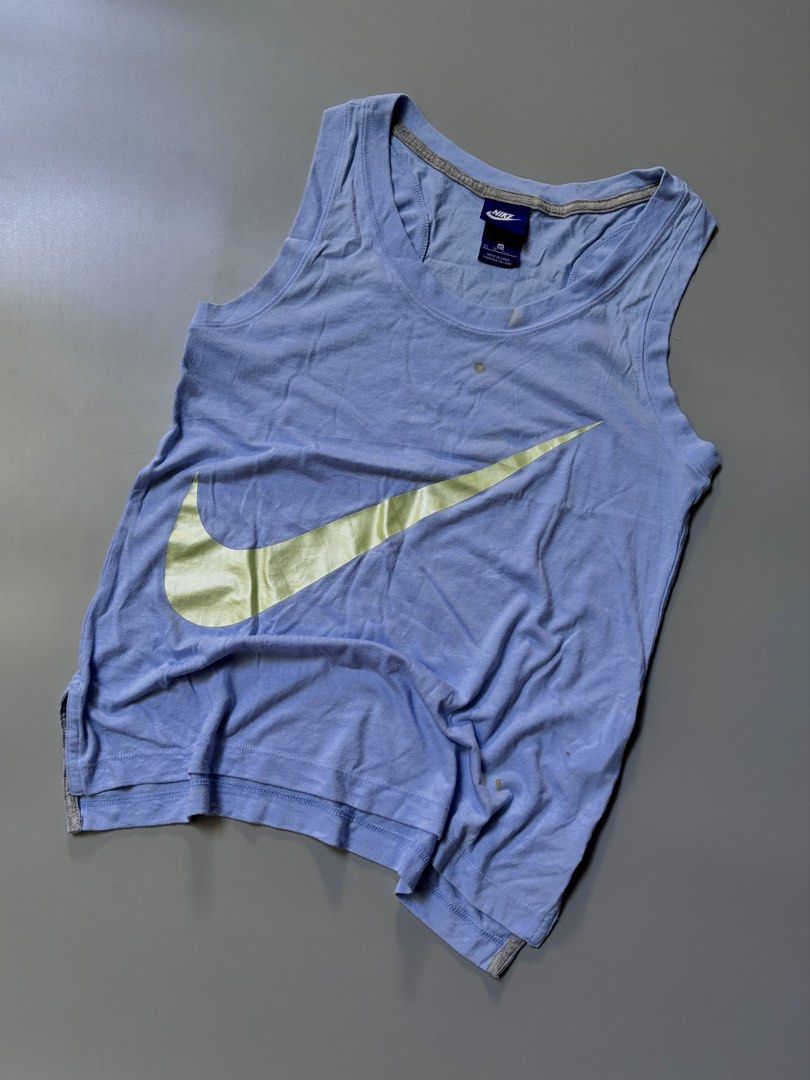 Nike Tee Sando (Category: Activewear) located in Santa Cruz. Submitted by pizzaburger13 (Listing ID 1445238134, Image 2). Description: Price not yet updated 📍 Payment first 📍 Ship via J&T or LBC 📍 Santa Cruz, Laguna.