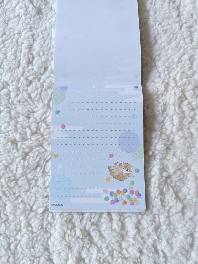 Official Mofusand A6 memo pad (mint) (Category: Stationery & School Supplies) located in Bacoor. Submitted by the.trinket.nook (Listing ID 1445328019, Image 3). Description: Mofusand Stationery 🐱🐈 Visit our FB page: “The Trinket Nook” for more character goods and trinkets! 💌 loc: Cavite, Philippines 💌 mod: j&t or sdd via lalamove 💌 mop: gcash or bank.