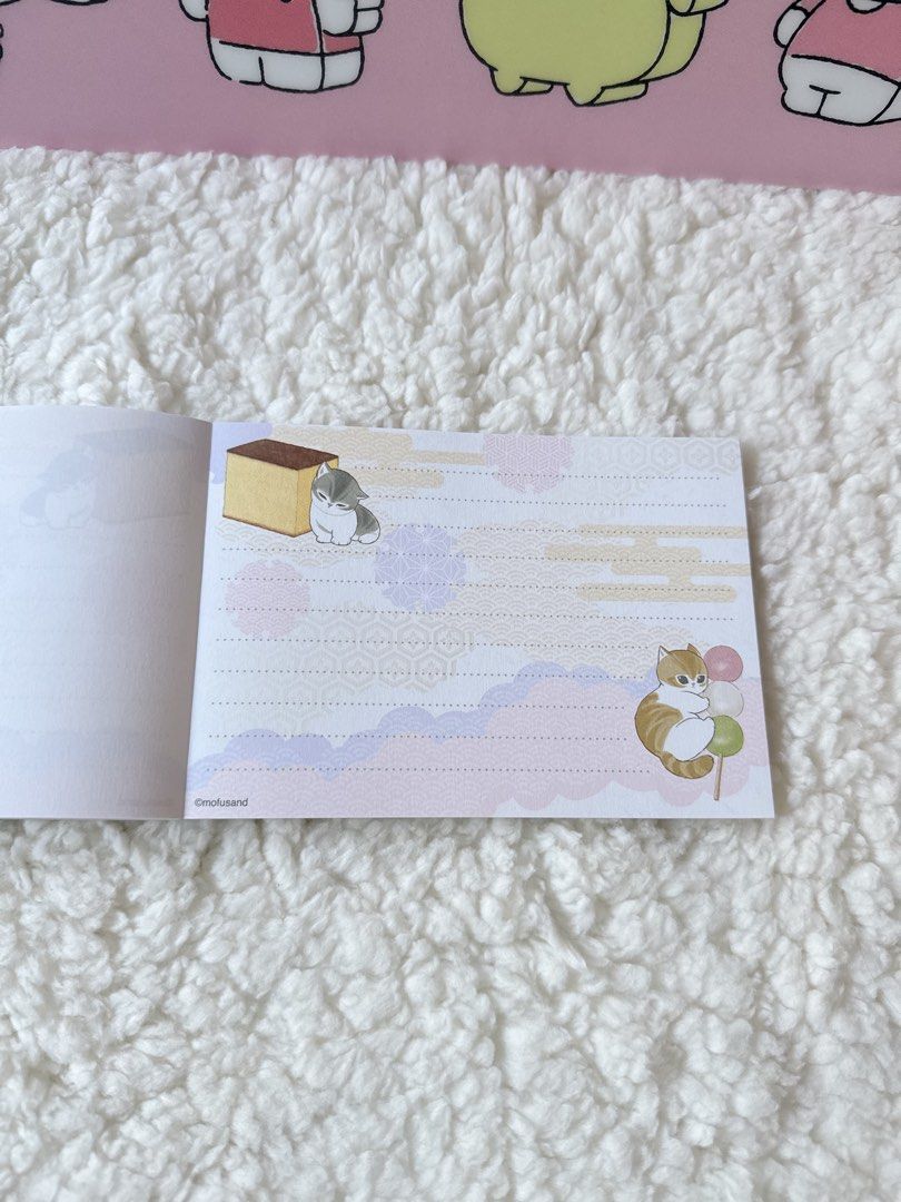Official Mofusand A6 memo pad (mint) (Category: Stationery & School Supplies) located in Bacoor. Submitted by the.trinket.nook (Listing ID 1445328019, Image 2). Description: Mofusand Stationery 🐱🐈 Visit our FB page: “The Trinket Nook” for more character goods and trinkets! 💌 loc: Cavite, Philippines 💌 mod: j&t or sdd via lalamove 💌 mop: gcash or bank.