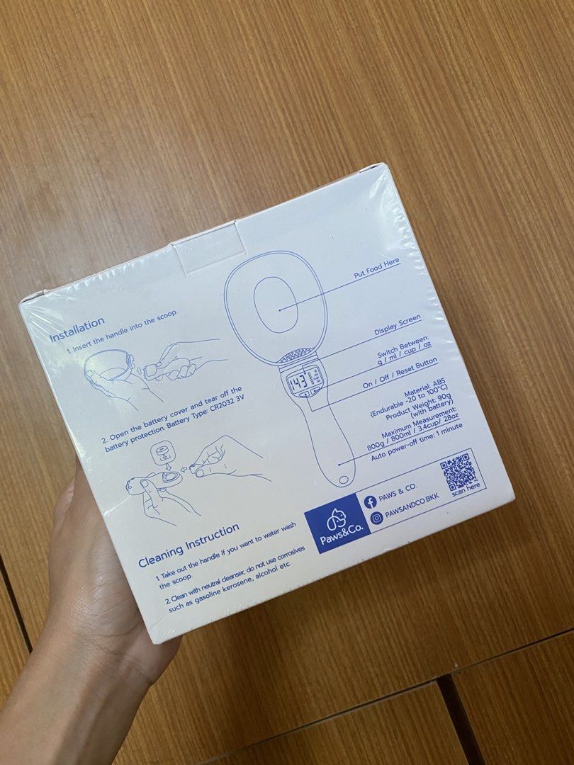 PAWS & CO. Measuring Spoon (Category: Homes & Other Pet Accessories) located in Taguig. Submitted by lrnlcd (Listing ID 1445387533, Image 3). Description: PAWS & CO. Measuring Spoon Bought for 169 THB (approximately ₱300+) Selling for only ₱200 📍Upper Antipolo.