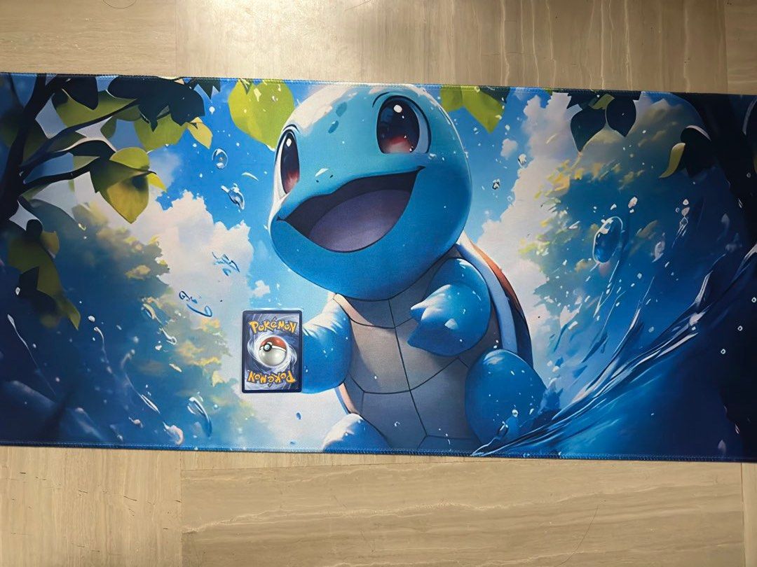 Pokemon Squirtle Playmat Desk Mat489324860817418240
