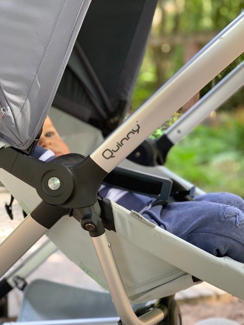 Quinny Zapp Flex Baby Stroller (Category: Strollers) located in Cebu City. Submitted by bellababystuffcebu (Listing ID 1445243147, Image 3). Description: Quinny Zapp Flex Baby Stroller Preloved in Very Like New Condition Please see video for reference https://fb.watch/HQOFnFfSZL/? Reclining backrest for Sleeping Position 3 positions Full-recline backrest (a bigger-than-a-150-degree-angle to a lie-flat) Backrest recline type Rear-located recline m