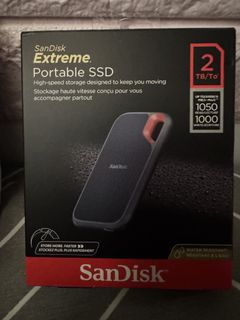 SanDisk Extreme 2TB External SSD502200406869944320