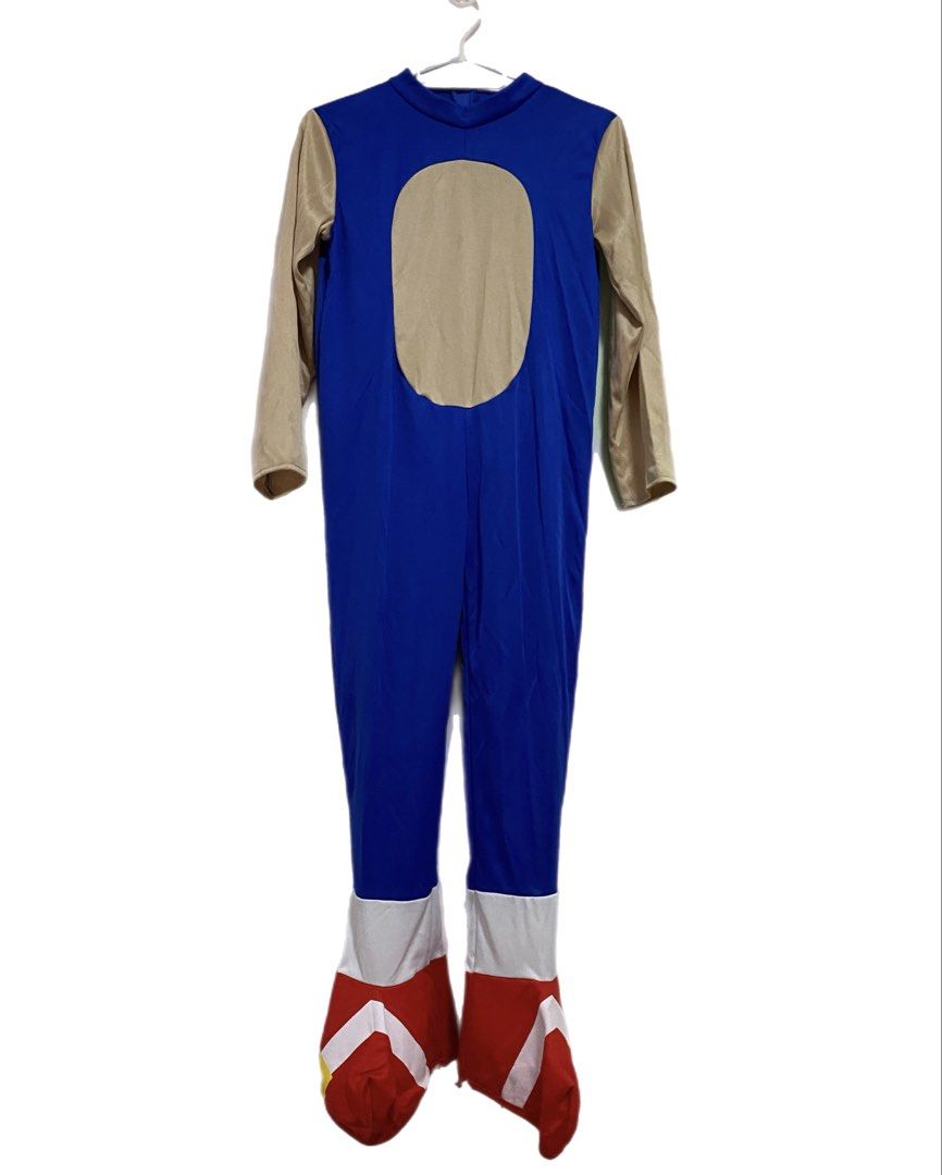 Sonic The Hedgehog Costume (Category: Babies & Kids Fashion) located in Las Pinas. Submitted by _khryssxoxo (Listing ID 1445370256, Image 3). Description: Sonic The Hedgehog costume medium size Best fit 110-130cm kid.