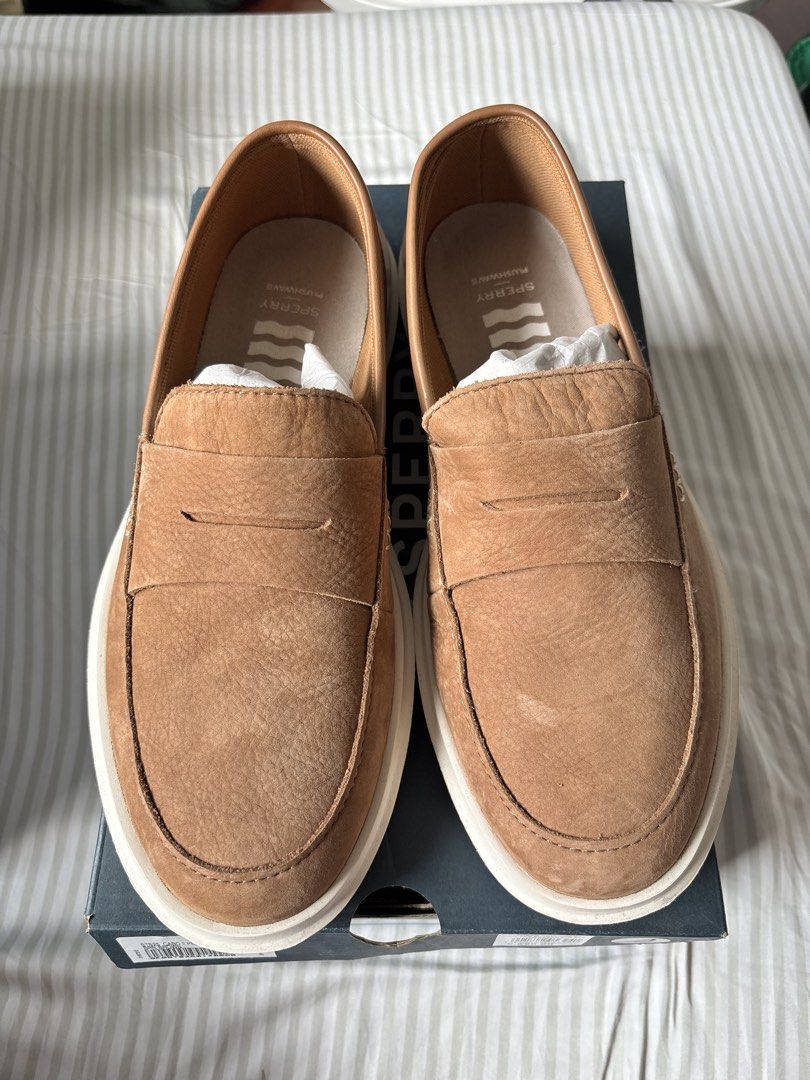 Sperry Cabo II Penny Loafers (Category: Dress Shoes) located in Marikina City. Submitted by _chiaseeds (Listing ID 1445242609, Image 3). Description: SRP PHP 6,590 With box Rfs decluttering Used less than 5 times.