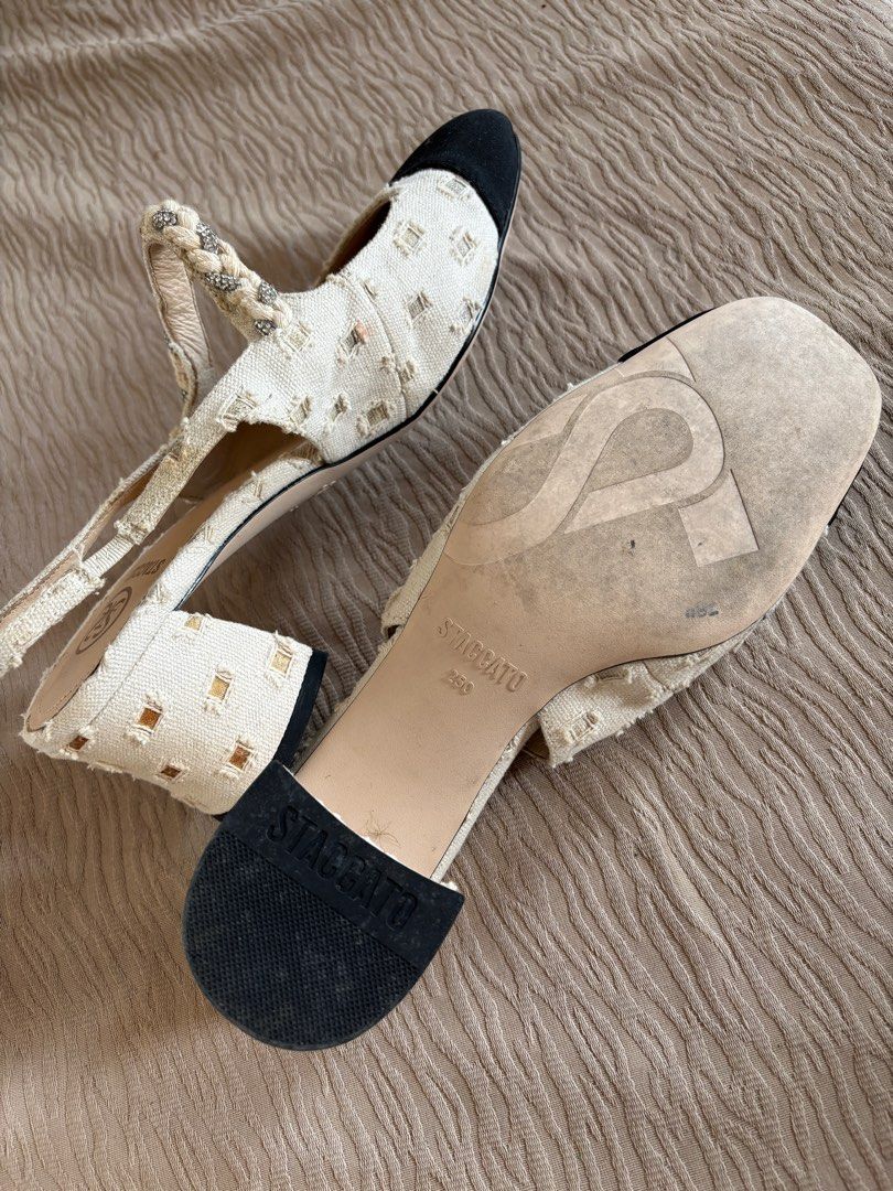 STACCATO two-tone Mary Jane Slingback Heels (Category: Heels) located in Batangas. Submitted by d_brandedforless (Listing ID 1445241575, Image 3). Description: Likes new .