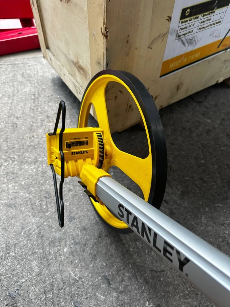 Stanley Measuring Wheel Specs: #77-174 (12” x 1000m) (Category: Everything Else Others) located in Manila. Submitted by joeyroque09 (Listing ID 1445309750, Image 1). Description: Stanley Measuring Wheel Specs: #77-174 (12” x 1000m) PRICE: 4,500.