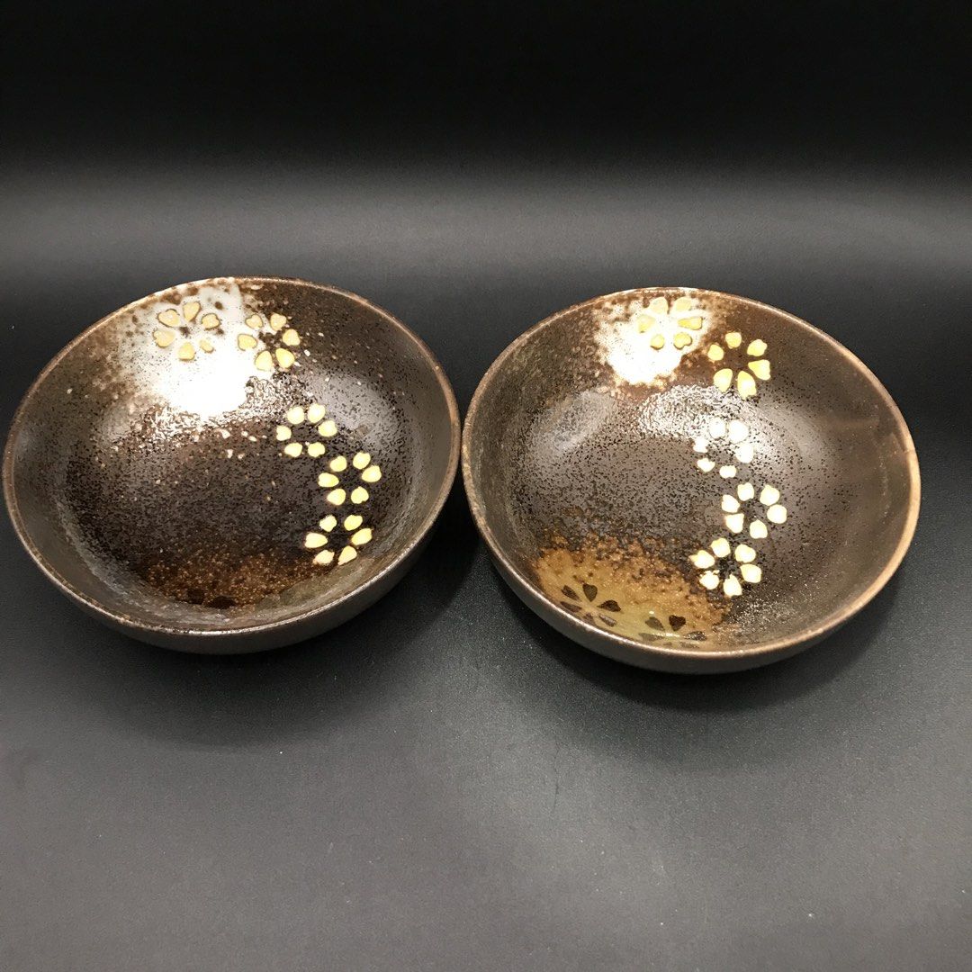 Stoneware Bowls with engraved Sakura design (Category: Dinnerware & Cutlery) located in Baao. Submitted by all.things.japan (Listing ID 1445372286, Image 3). Description: Set of 2 speckled brown stoneware bowls with engraved sakura design Like new 4.75 x 1.6 inches Mine: P110.00 both Add Sf MOP: GCash/Landbank/Maya We ship nationwide.
