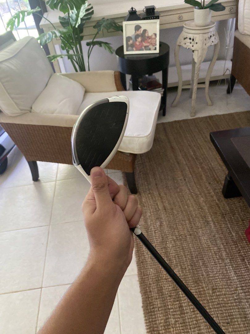 TaylorMade R15 Driver Aldila R Flex 55g (Category: Golf) located in Makati City. Submitted by concreteculture (Listing ID 1445301933, Image 2). Description: - TaylorMade R15 Driver - Aldila R flex shaft (55g) - Adjustable weights on head - Green and white grip - Ideal for improving your golf game - Selling because of club upgrade.