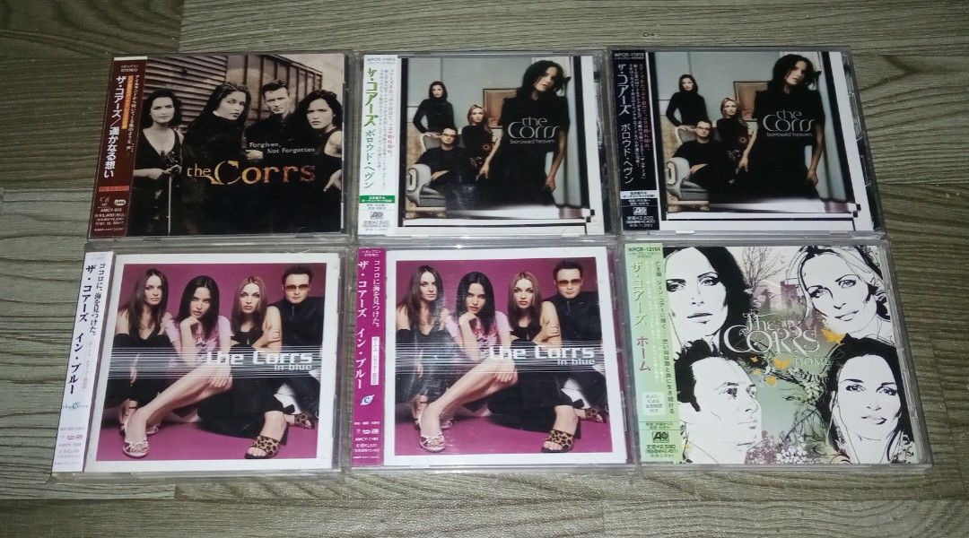 THE CORRS CD JAPAN (Category: CDs & DVDs) located in Talavera. Submitted by thalifan46 (Listing ID 1443321175, Image 1). Description: THE CORRS CD JAPAN •FORGIVEN NOT FORGOTTEN - P650 •BORROWED HEAVEN - P700 •IN BLUE - P600 •HOME - P800.