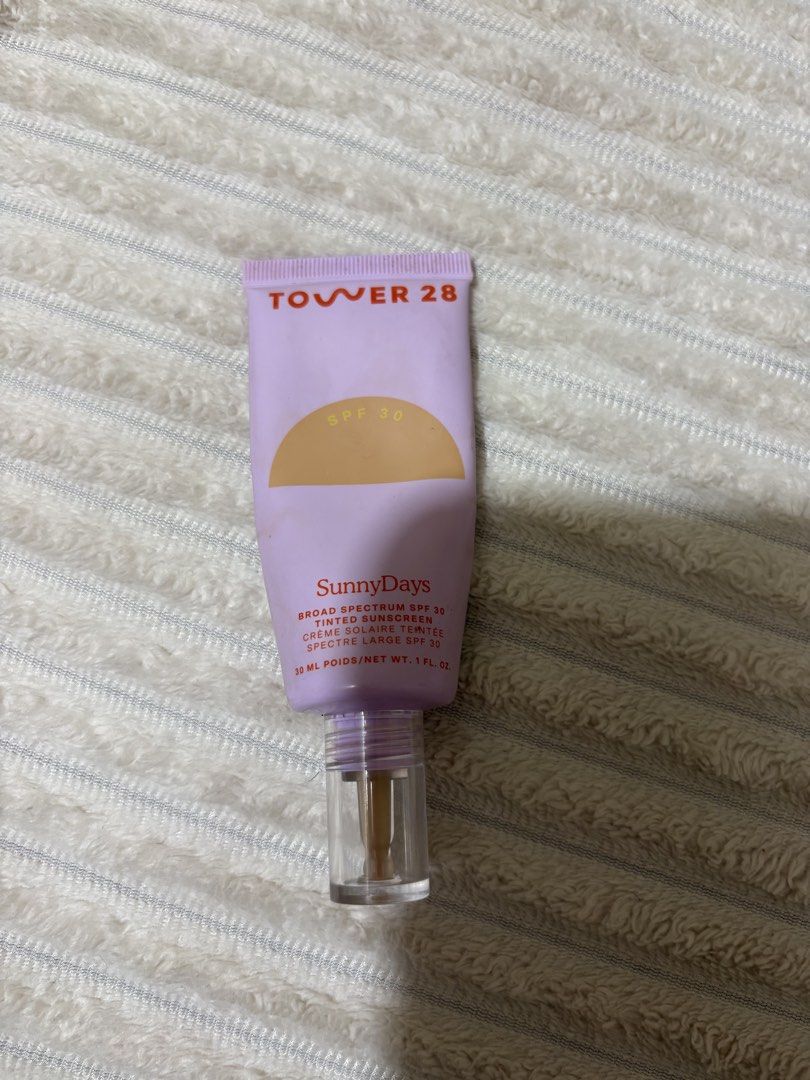 Tower 28 Sunnydays Tinted Sunscreen (Category: Makeup) located in Pasay City. Submitted by keynbloom (Listing ID 1445319315, Image 1). Description: reef safe mineral sunscreen alcohol free .