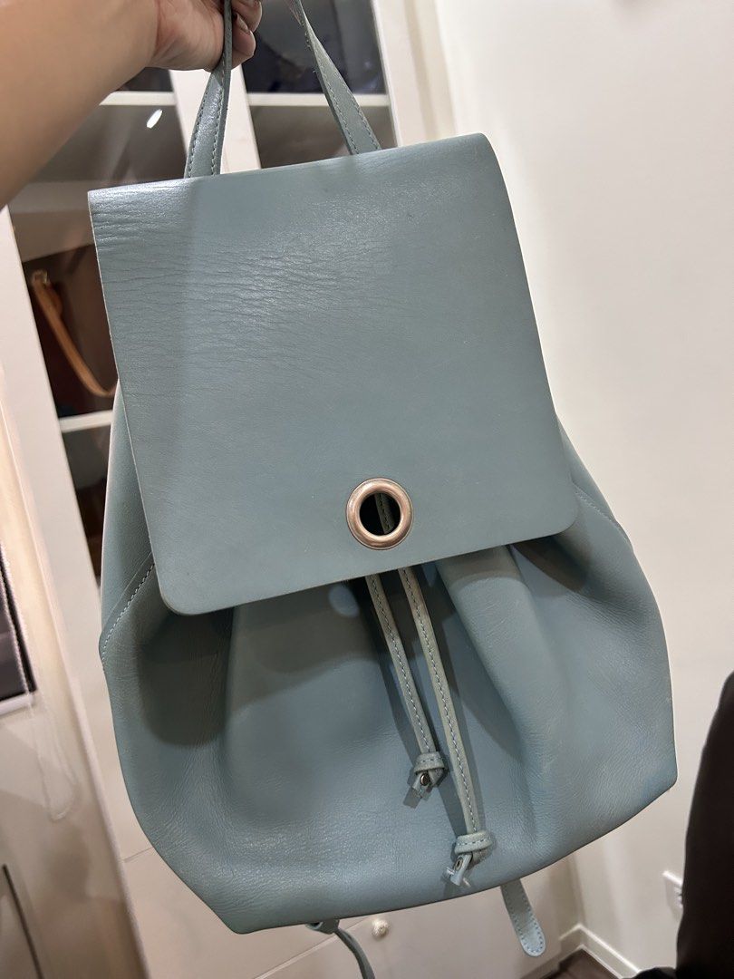Tusting Leather Bagpack Work Bag (Category: Luxury Bags & Wallets) located in Quezon City. Submitted by dealclutteredwithmi (Listing ID 1445312209, Image 1). Description: RFS: declutter .