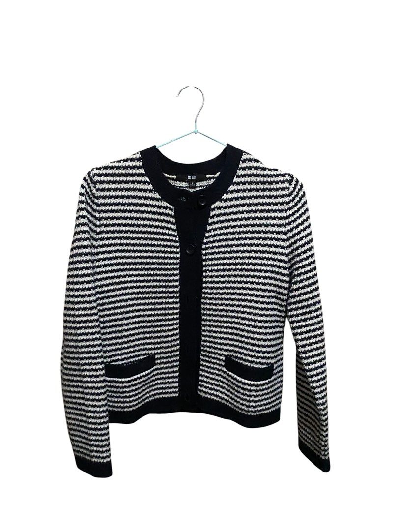 Uniqlo Knit Cardigan (Category: Coats, Jackets and Outerwear) located in Makati City. Submitted by ace.archives (Listing ID 1445370940, Image 1). Description: .