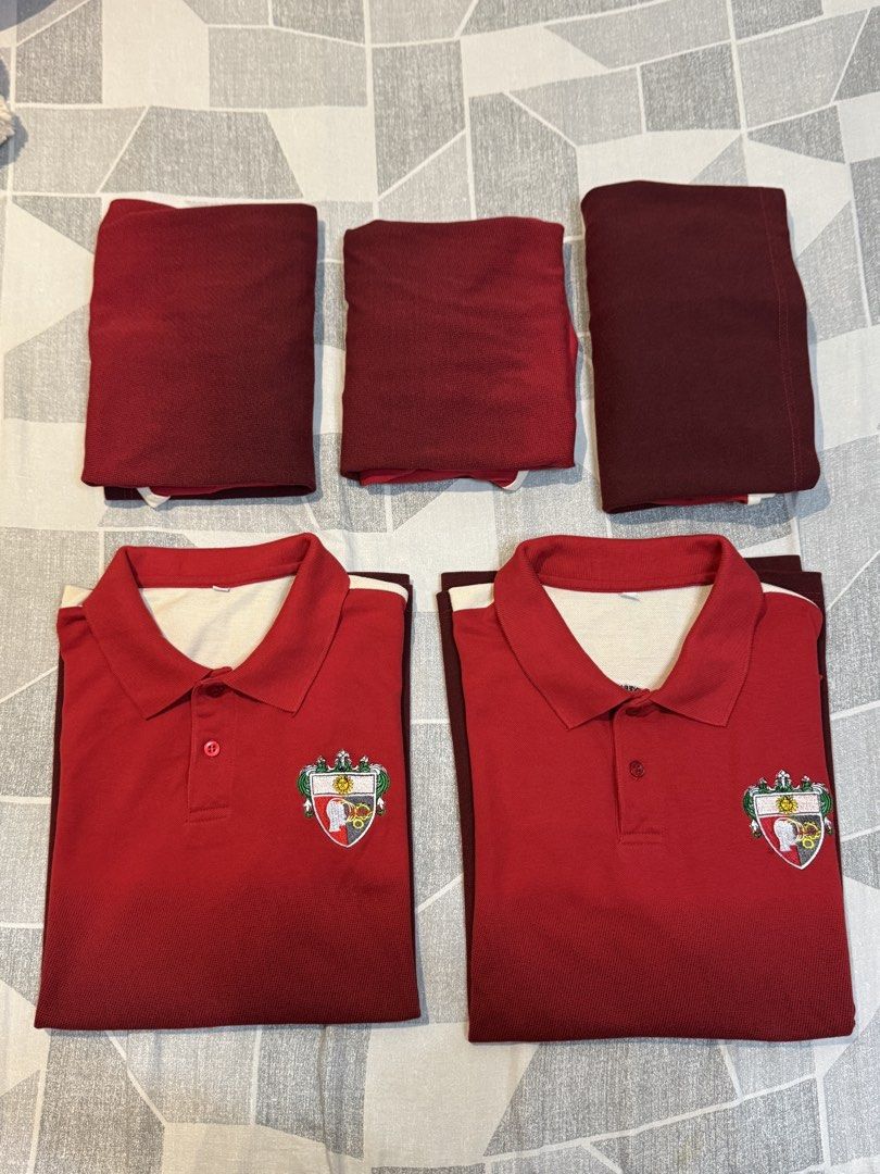 UNISEX UST CICS TYPE B UNIFORM (XL) (Category: Tshirts & Polo Shirts ) located in Manila. Submitted by justinbrj (Listing ID 1445352042, Image 1). Description: Selling 5 used UST CICS Type B uniforms for ₱1,499 as a set. Original price: ₱2,600 Used for 3 semesters but rarely worn. Still in good condition. Bihira pa pumasok. No issues and not stretched. Can also sell individually for ₱399 each. Price is slightly negotiable..