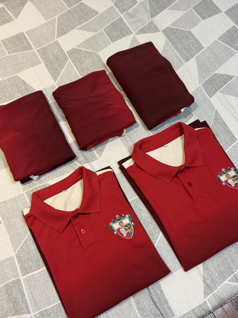 UNISEX UST CICS TYPE B UNIFORM (XL) (Category: Tshirts & Polo Shirts ) located in Manila. Submitted by justinbrj (Listing ID 1445352042, Image 3). Description: Selling 5 used UST CICS Type B uniforms for ₱1,499 as a set. Original price: ₱2,600 Used for 3 semesters but rarely worn. Still in good condition. Bihira pa pumasok. No issues and not stretched. Can also sell individually for ₱399 each. Price is slightly negotiable..