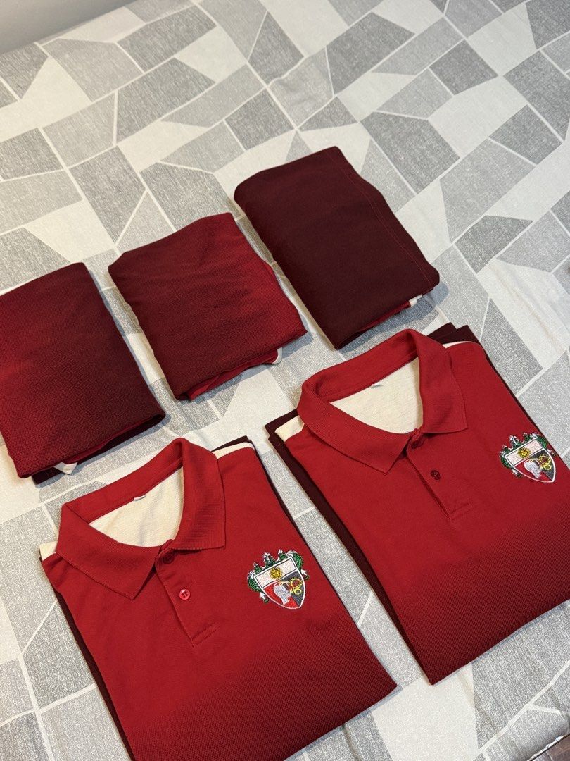 UNISEX UST CICS TYPE B UNIFORM (XL) (Category: Tshirts & Polo Shirts ) located in Manila. Submitted by justinbrj (Listing ID 1445352042, Image 2). Description: Selling 5 used UST CICS Type B uniforms for ₱1,499 as a set. Original price: ₱2,600 Used for 3 semesters but rarely worn. Still in good condition. Bihira pa pumasok. No issues and not stretched. Can also sell individually for ₱399 each. Price is slightly negotiable..