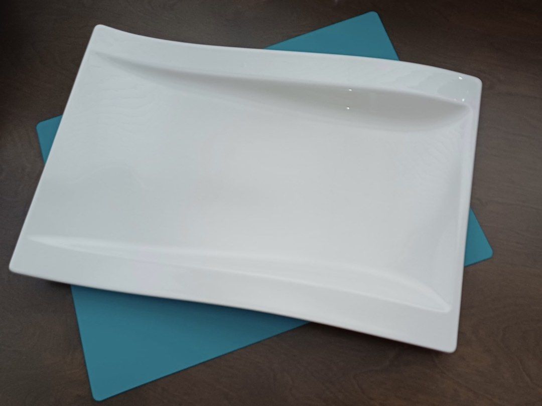 Villeroy & Boch Serving Platter (Category: Other Kitchenware & Tableware) located in Paranaque City. Submitted by coffeetravels777 (Listing ID 1445272926, Image 1). Description: - Brand: Villeroy & Boch - NewWave Collection - Origin: Made in Germany - Elegant and modern serving platter - Excellent, pre-loved - Ideal for: Serving dishes, home decor, kitchenware collection .