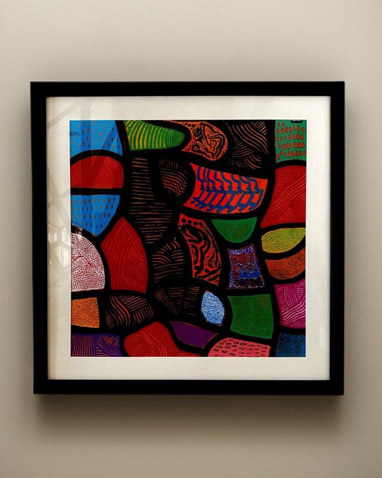 Yayoi Kusama Framed Textile (Category: Art & Prints) located in Antipolo. Submitted by summerishot (Listing ID 1445255467, Image 1). Description: Yayoi Kusama’s Alone, Buried in a Flower Garden, 2014 Print on textile (fine lawn cotton) Size: 15.75 × 15.75 in With black wood frame, matting, and glass Size: 27 × 27 in Price: 15,000 + delivery fee Currently on hand .
