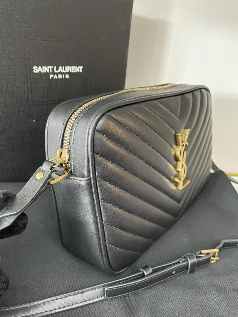 YSL Loulou Camera Bag (Category: Luxury Bags & Wallets) located in Dasmarinas. Submitted by jadasy_vintagefinds (Listing ID 1445289436, Image 3). Description: Loulou Camera Bag crossbody in great condition with box and dust bag. ✅️ Japan auction sourced ✅️ No card, No cert, No receipt, NGA. coded ukay. Verified. 📣 Enjoy BIG BIG DISCOUNTS when you visit our store 📣 ▪️ Mon–Sat | 10am—6pm ▪️ Sundays by appointment 📍Japan Ukay @ LTO Extension Offi
