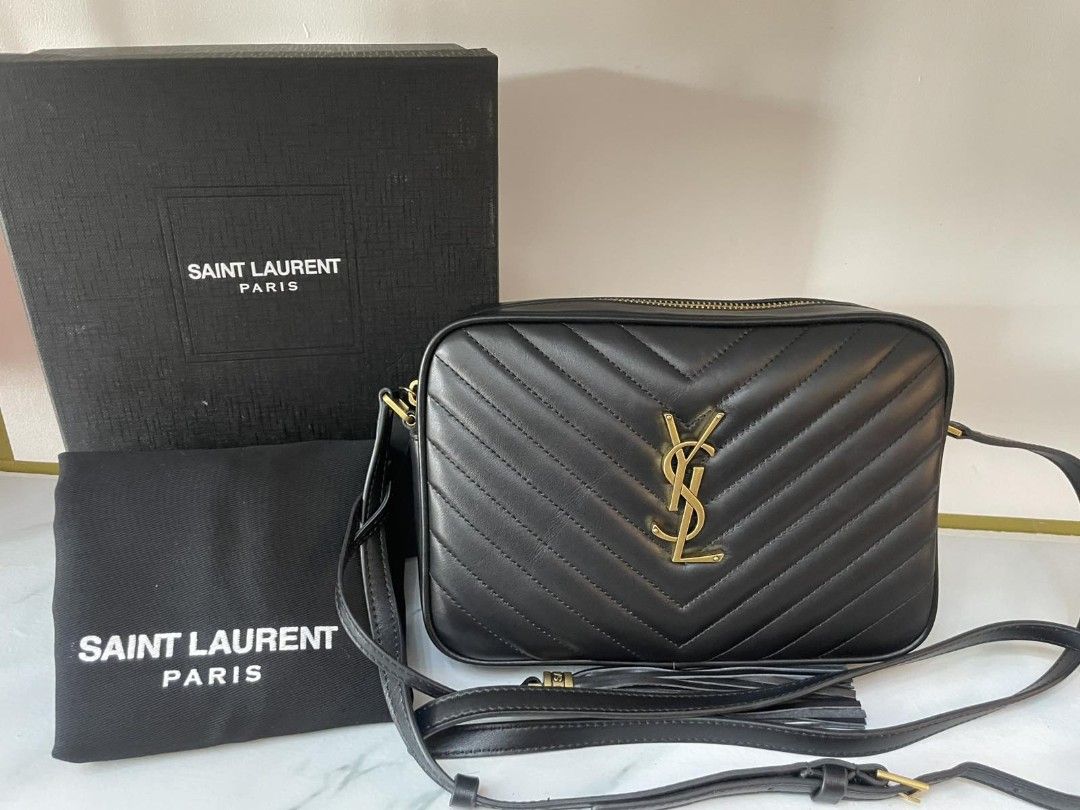 YSL Loulou Camera Bag (Category: Luxury Bags & Wallets) located in Dasmarinas. Submitted by jadasy_vintagefinds (Listing ID 1445289436, Image 2). Description: Loulou Camera Bag crossbody in great condition with box and dust bag. ✅️ Japan auction sourced ✅️ No card, No cert, No receipt, NGA. coded ukay. Verified. 📣 Enjoy BIG BIG DISCOUNTS when you visit our store 📣 ▪️ Mon–Sat | 10am—6pm ▪️ Sundays by appointment 📍Japan Ukay @ LTO Extension Offi
