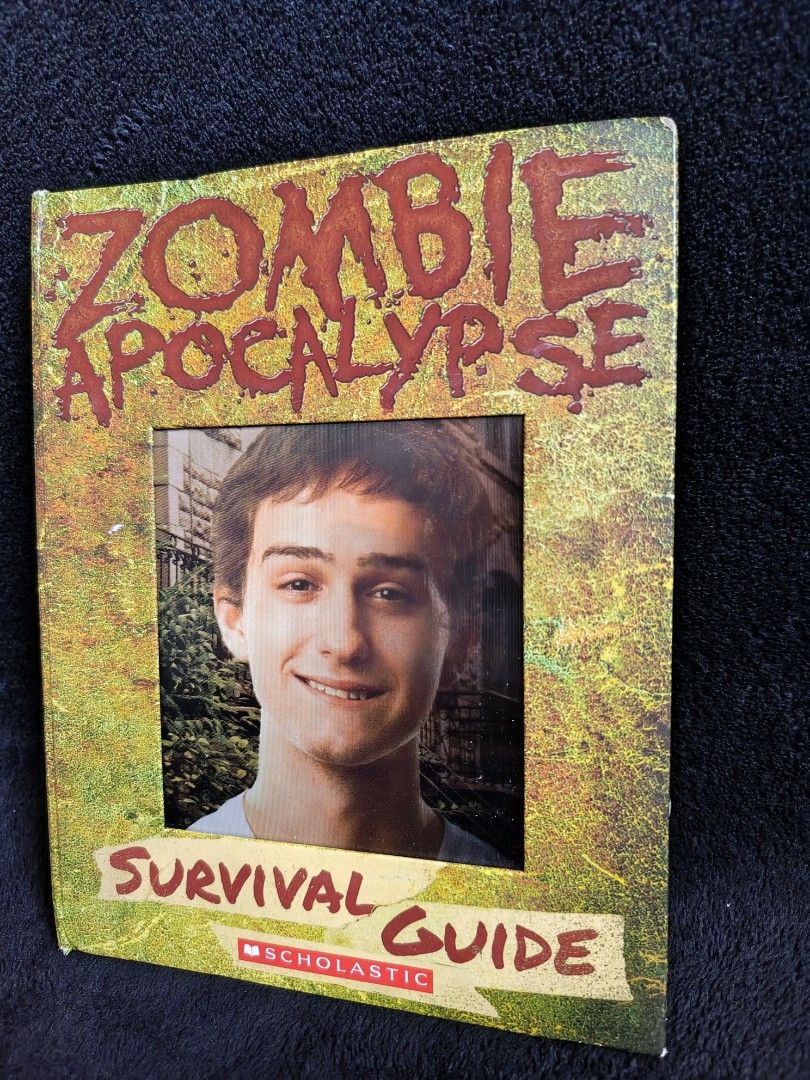 Zombie Apocalypse Survival Guide Scholastic Book (Category: Storybooks) located in Manila. Submitted by epicbird-0daf (Listing ID 1445310006, Image 2). Description: - Zombie Apocalypse Survival Guide book - Learn how to survive the undead - Great for fans of horror and survival stories - Fun read for teens and adults.
