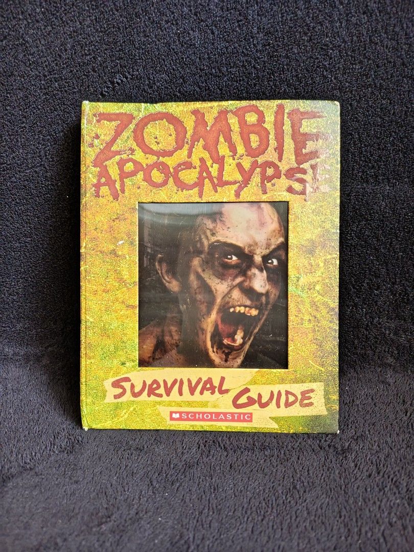 Zombie Apocalypse Survival Guide Scholastic Book (Category: Storybooks) located in Manila. Submitted by epicbird-0daf (Listing ID 1445310006, Image 3). Description: - Zombie Apocalypse Survival Guide book - Learn how to survive the undead - Great for fans of horror and survival stories - Fun read for teens and adults.