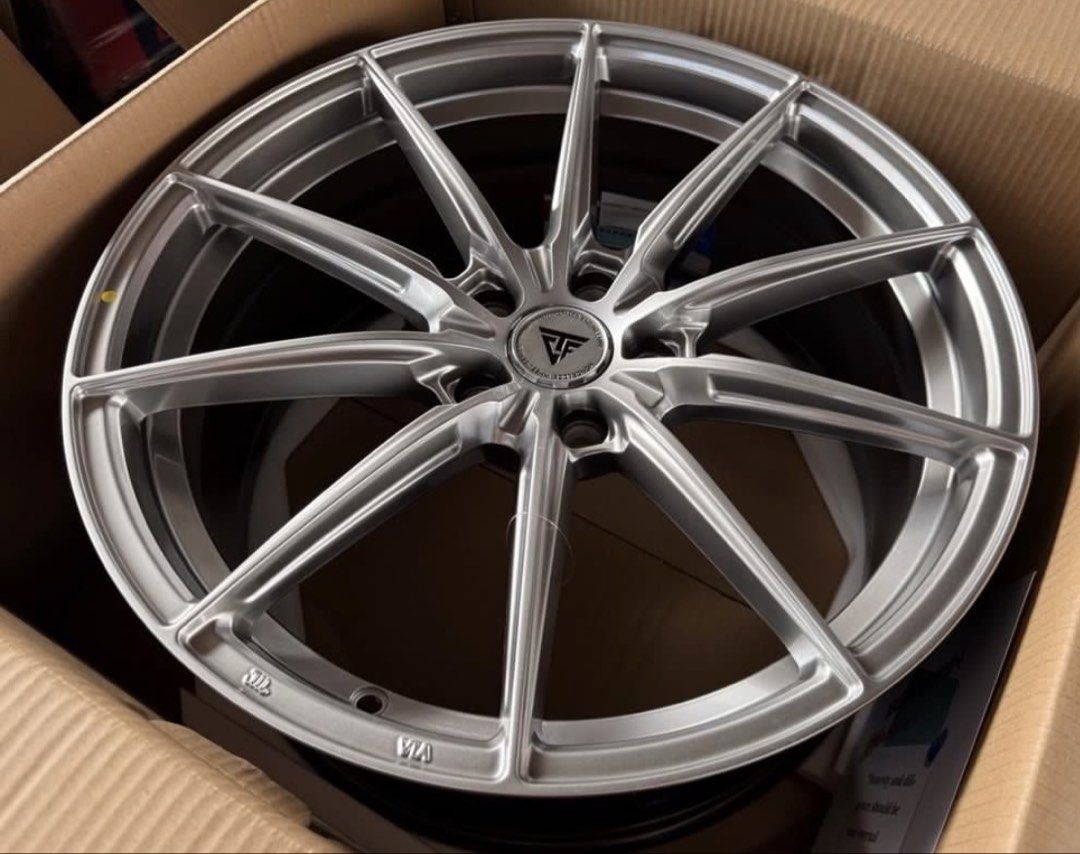 18” VLF-TCF P06 Mags 5Holes pcd 108 Hyperblack Bnew (Category: Mags and Tires) located in Quezon City. Submitted by mindanaotyrehaus (Listing ID 1445496776, Image 2). Description: 4pcs 18” VLF-TCF P06 Magwheels Brandnew 5 Holes pcd 108 x8.5 width/ Offset 38 color: Hyperblack sold as set 4pcs for 34,000 pesos mags only *price may change without prior notice *txt or call us to check availability * fix price * Cash transaction/ GCash/ Paymaya/BDO /B