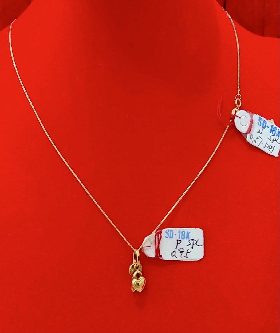 18k Saudi gold necklace (adj) (Category: Necklaces) located in Manila. Submitted by reenacedric (Listing ID 1445519418, Image 1). Description: .