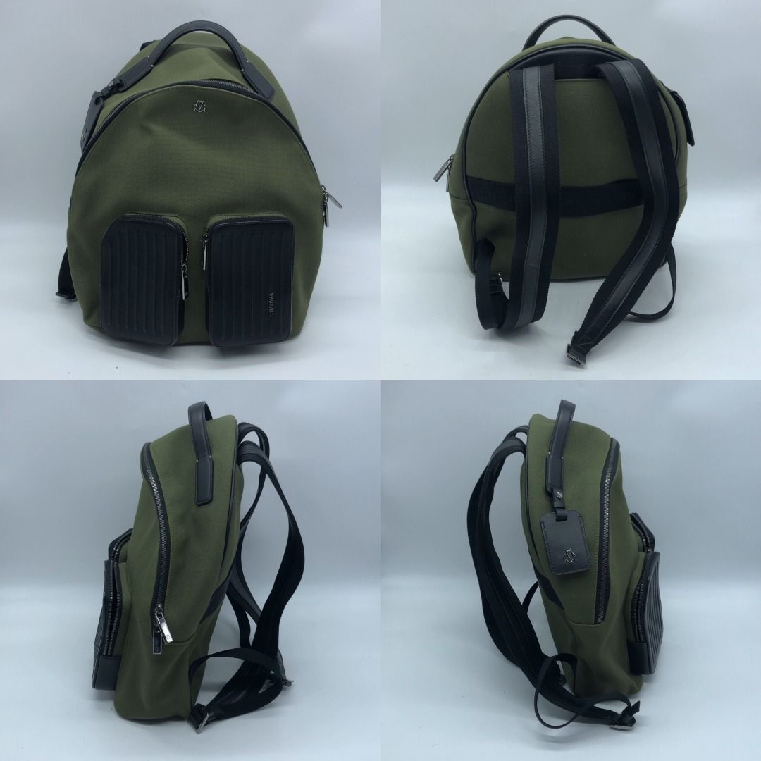 267005835 RIMOWA BAG NEVER STILL BACKPACK (Category: Luxury Bags & Wallets) located in Taguig. Submitted by ecoring.ph (Listing ID 1445460414, Image 2). Description: ◆CONDITION: B ◆DESCRIPTIONS: (Other defects/info:) OUTER: The body of the bag has minimal stains and shows signs of use. The leather on the trunk pocket, tabs, top handle, and backpack strap of the bag is slightly scratched, scuffed, and has press marks and wrinkles, and shows signs 
