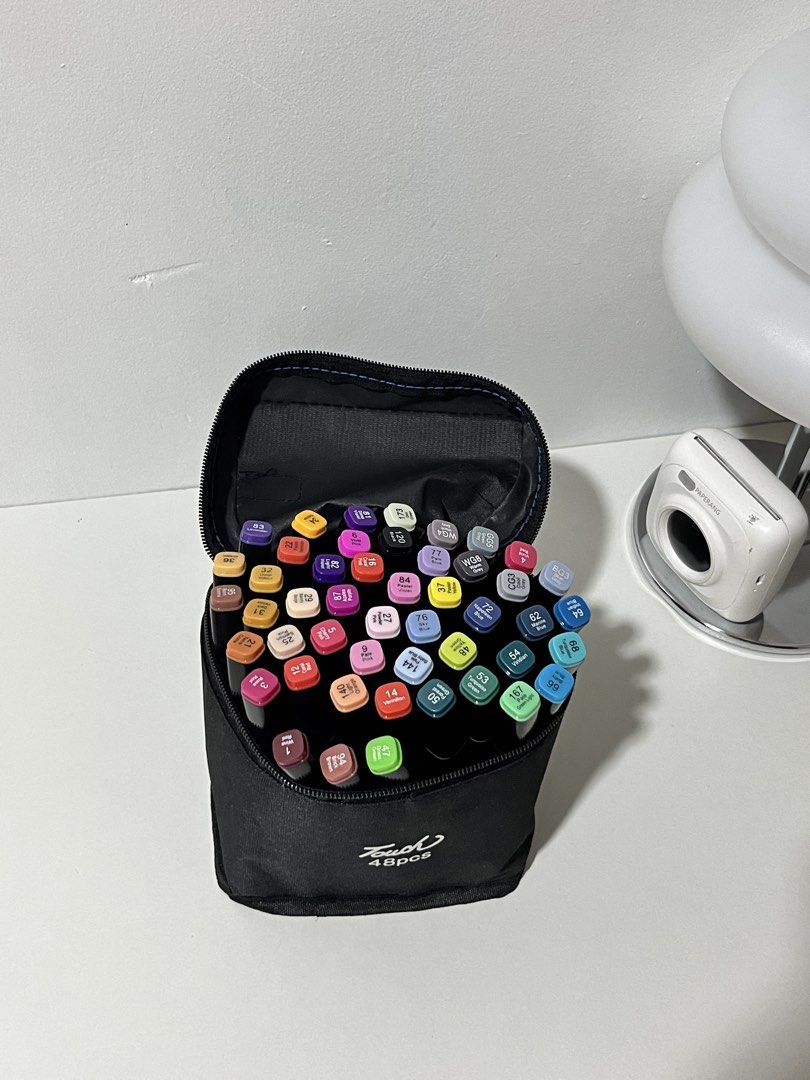 48 pcs Alcohol Markers (Category: Stationery & School Supplies) located in Pasig City. Submitted by chrclley (Listing ID 1445425143, Image 3). Description: .