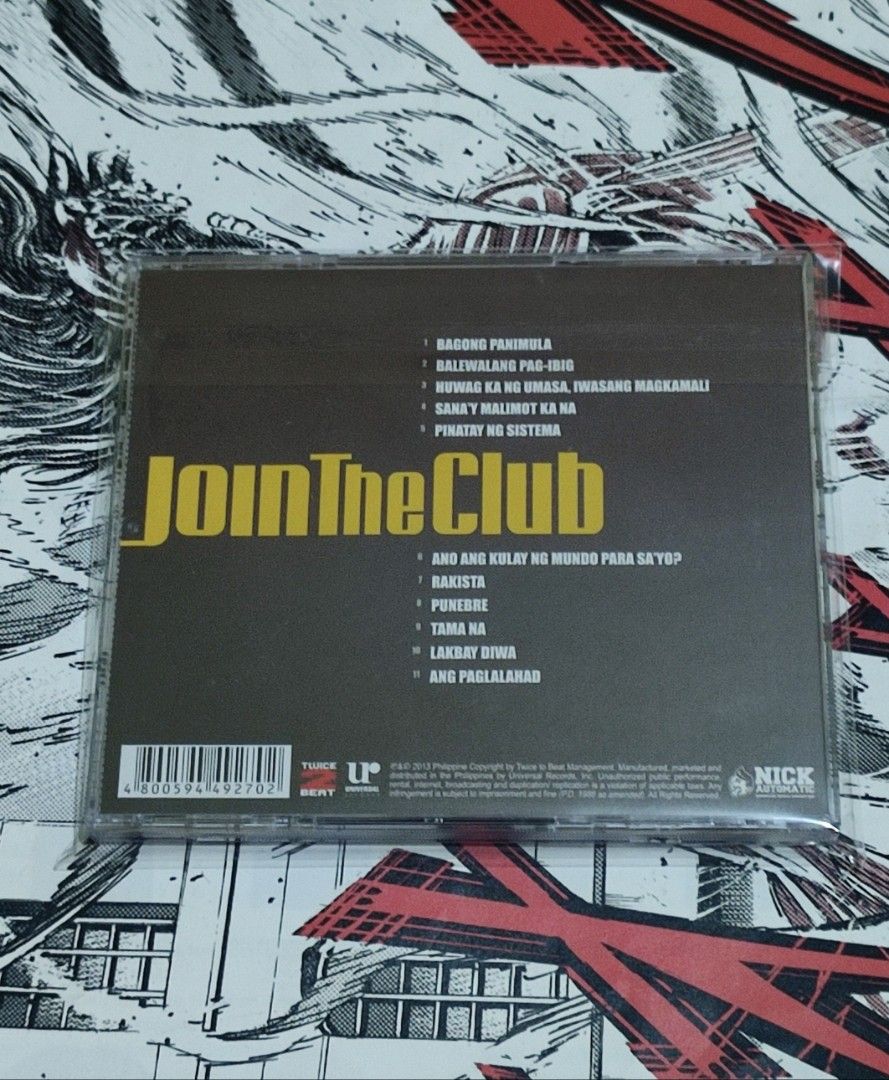 🕵🏻 Join The Club ⚡Signed Bundle CDs (Category: CDs & DVDs) located in Escalante. Submitted by salimpusarekords (Listing ID 1445525859, Image 3). Description: 🔥 In Stock 🕵🏻 Join The Club ⚡Signed Bundle CDs ✍🏻 Signed Copies 💯 Brand New 🔫 Gera Ng Bararila (2017): ₱800 ❤️‍🔥 Gintong Nadarang Sa Apoy: ₱1,200 📦 Bundle Deal: ₱1.8k (w/ Signed Gig Poster & Guitar Pick 🚫 No reservations. First to pay gets the item. 📩 DM if interested! 🌐 Follow 