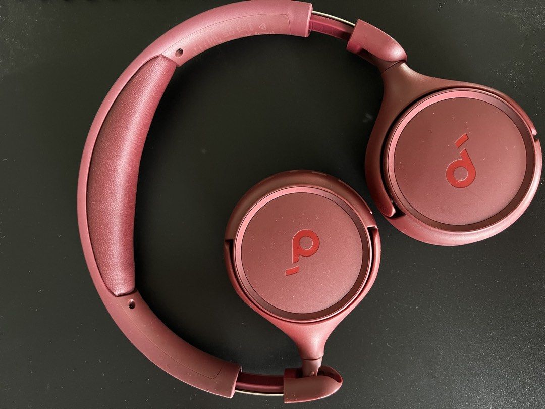 Anker Soundcore H30i Bluetooth 5.3 Headphones (Category: Headphones & Headsets) located in Quezon City. Submitted by ron_1412 (Listing ID 1445480705, Image 3). Description: Unit only, w/ wired audio jack No issues 550 + SF Loc: Quezon City - Anker Soundcore H30i Headphones - Latest Bluetooth 5.3 connectivity - Exclusive BassUp™ technology for deeper bass - Stylish deep red/maroon earcups and headband - Includes a convenient red carrying pouch - I