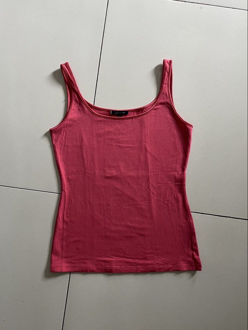 Anne Klein Pink Tank Top Size S (Category: Sleeveless) located in Quezon City. Submitted by mbaut (Listing ID 1445504281, Image 1). Description: - Brand: Anne Klein - Color: Pink - Style: Classic Tank Top - Features: Comfortable fabric, perfect for layering or wearing alone - Size: S, fits until L (very stretchy).