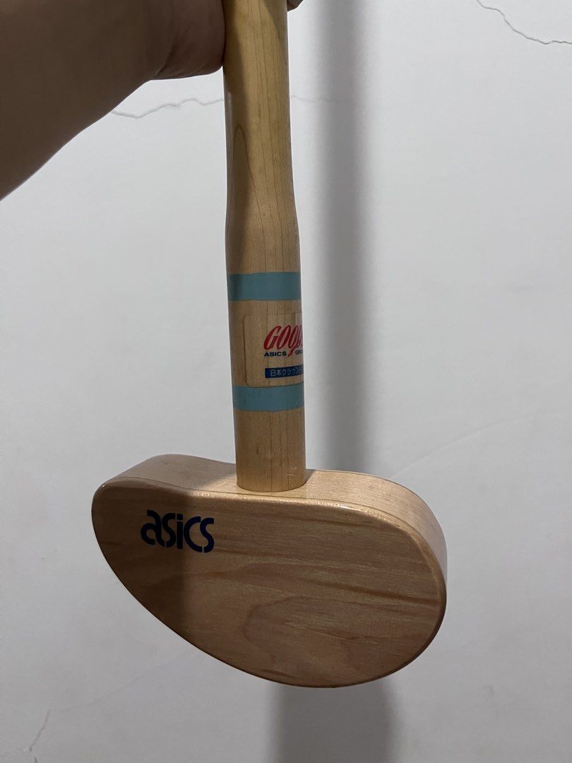 Asics goodshot ground golf (Category: Golf) located in Digos. Submitted by beautifulrebelph (Listing ID 1445518566, Image 1). Description: Ground golf wooden club Free balls Good as new.