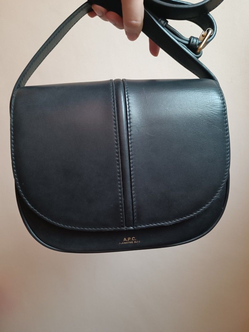 APC betty bag (Category: Luxury Bags & Wallets) located in Paranaque City. Submitted by earlylux (Listing ID 1445510944, Image 3). Description: FIRST PHOTO FOR REFERENCE ONLY Please inspect photos for signs of usage/flaw No inclusions Normal signs of usage please manage your expectations you're buying a secondhand bag. Pm for more details No return, no refund, no exchange, no cancellation! Joy miners will be blocked! MOP: Payment first gcash MOD: