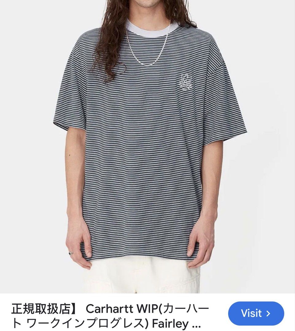 (Authentic) Carhartt WIP Work In Progress Fairley Shirt (Category: Tshirts & Polo Shirts ) located in Cavite. Submitted by kumbin (Listing ID 1445433659, Image 1). Description: Carhartt WIP S/S Fairly T Shirt (Legit) Dimensions: 24 by 30 inches (size L on tag but fits XL) Issue: None, like new condition 💯 Condition/color rate: 10/10 excellent to new 🔥 +sf Shipping via J&T.