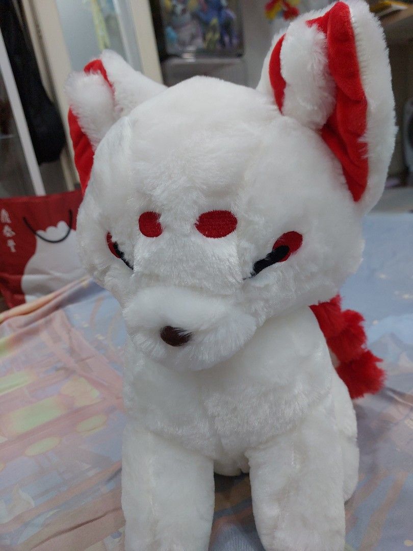 Big Fluffy Kitsune Fox Plush | Bobby Bear (Category: Plushies & Soft Toys) located in Manila. Submitted by cresseliaz (Listing ID 1445563042, Image 1). Description: very fluffy! bought from japan Sf paid by buyers, please DM for more inquiries! MOD: Lalamove or JnT MOP: GCash.