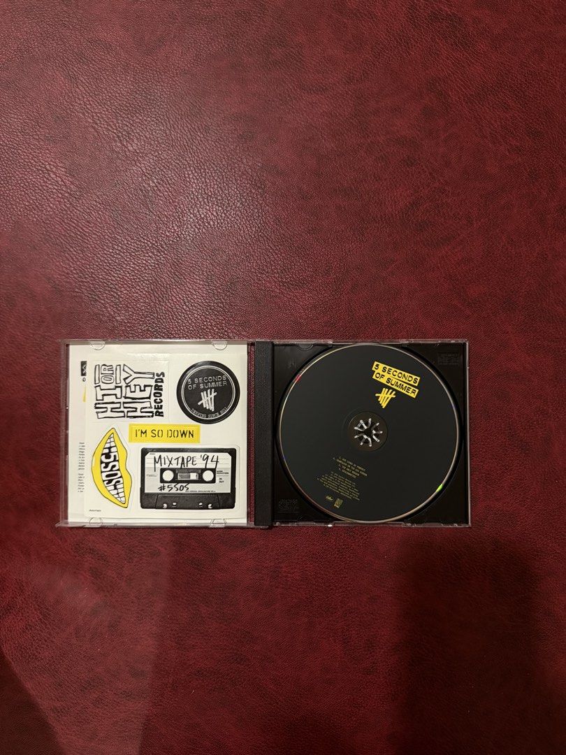 (BUNDLE) 5SOS SLSP EP & Self-Titled CDs (Category: CDs & DVDs) located in Manila. Submitted by lalisacults (Listing ID 1445572547, Image 3). Description: WTS/ LFB 5 Seconds of Summer She Looks So Perfect SLSP EP & Self-Titled CDs - take BOTH for 1.1k - rfs: just being stored n not collecting cds anymore loc: parañaque mod: sdd via grab/ lalamove or jnt.