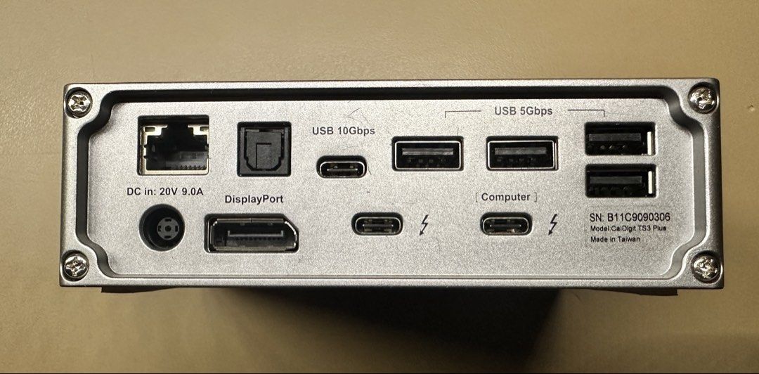 CalDigit Thunderbolt Station 3 Plus Dock489946134422507521