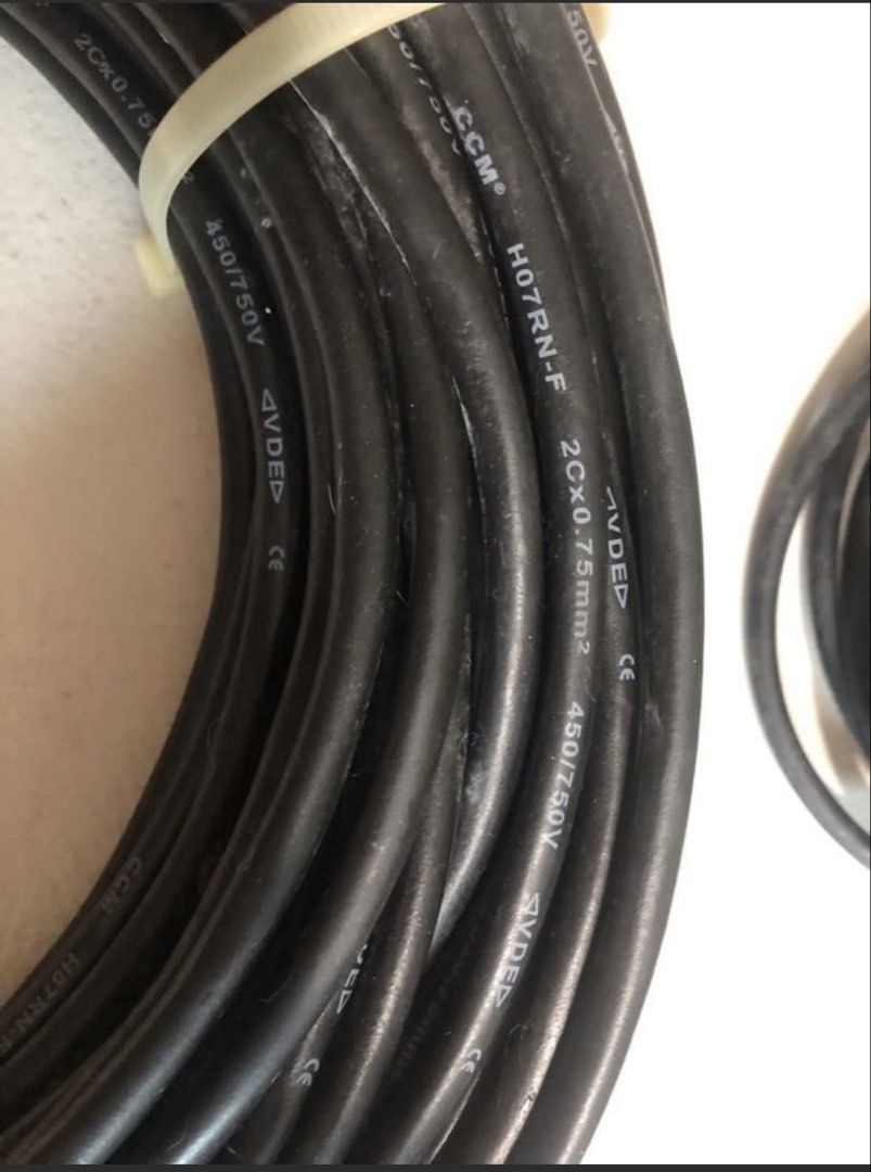 CCM H07RN-F 2Cx0.75mm2 Electrical Cable490474057237811202