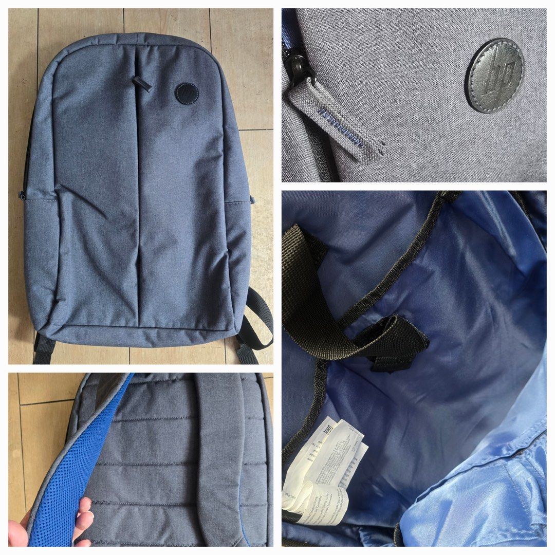 HP Laptop Bag (Category: Laptop Bags & Sleeves) located in Mandaluyong City. Submitted by paushhstore (Listing ID 1445597995, Image 1). Description: Fits up to 17” laptop Just a friendly reminder: 🎗No low baller/no tawad divisoria 🧡For preloved items, always expect signs of use 🔎Once offer is accepted, please send us your name, shipping address and contact number along with your preferred MOP and courier 💶MOP: Gcash, Maya, BDO, Unionbank, BPI
