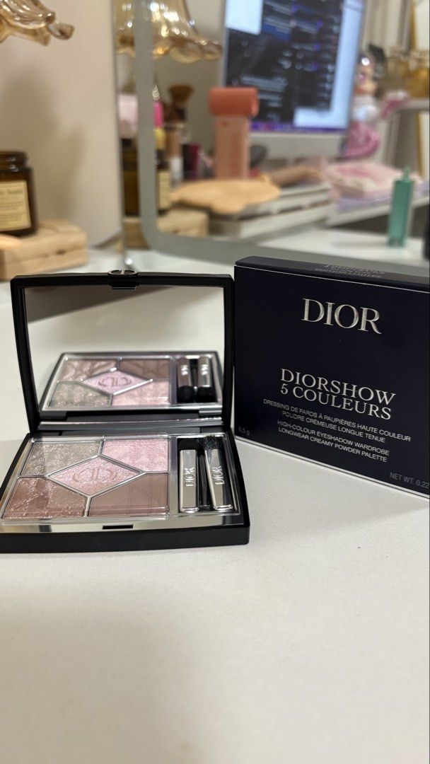 Dior Diorshow 5 Couleurs Eyeshadow Palette (Category: Makeup) located in Manila. Submitted by ceszydeclutters (Listing ID 1445468917, Image 1). Description: - Authentic Dior Diorshow 5 Couleurs Eyeshadow Palette Limited Edition - High-color, longwear creamy powder formula - Versatile neutral shades: shimmery and matte pinks and browns - Includes applicators - Create various makeup looks.