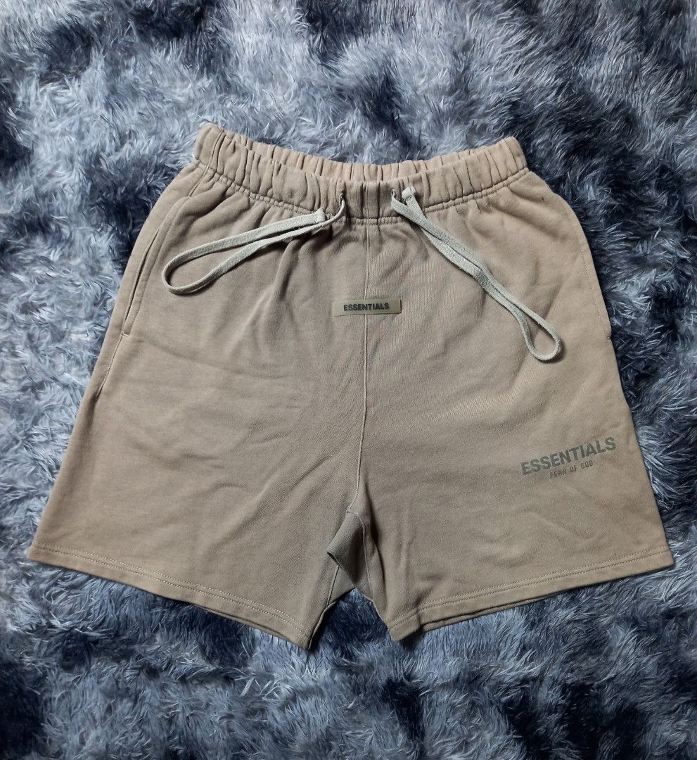 Fear of God Essentials shorts (Category: Shorts) located in Manila. Submitted by thirdy. (Listing ID 1445458547, Image 1). Description: -Size S on tag -Dimes (13-19 X 18) -Good condition.