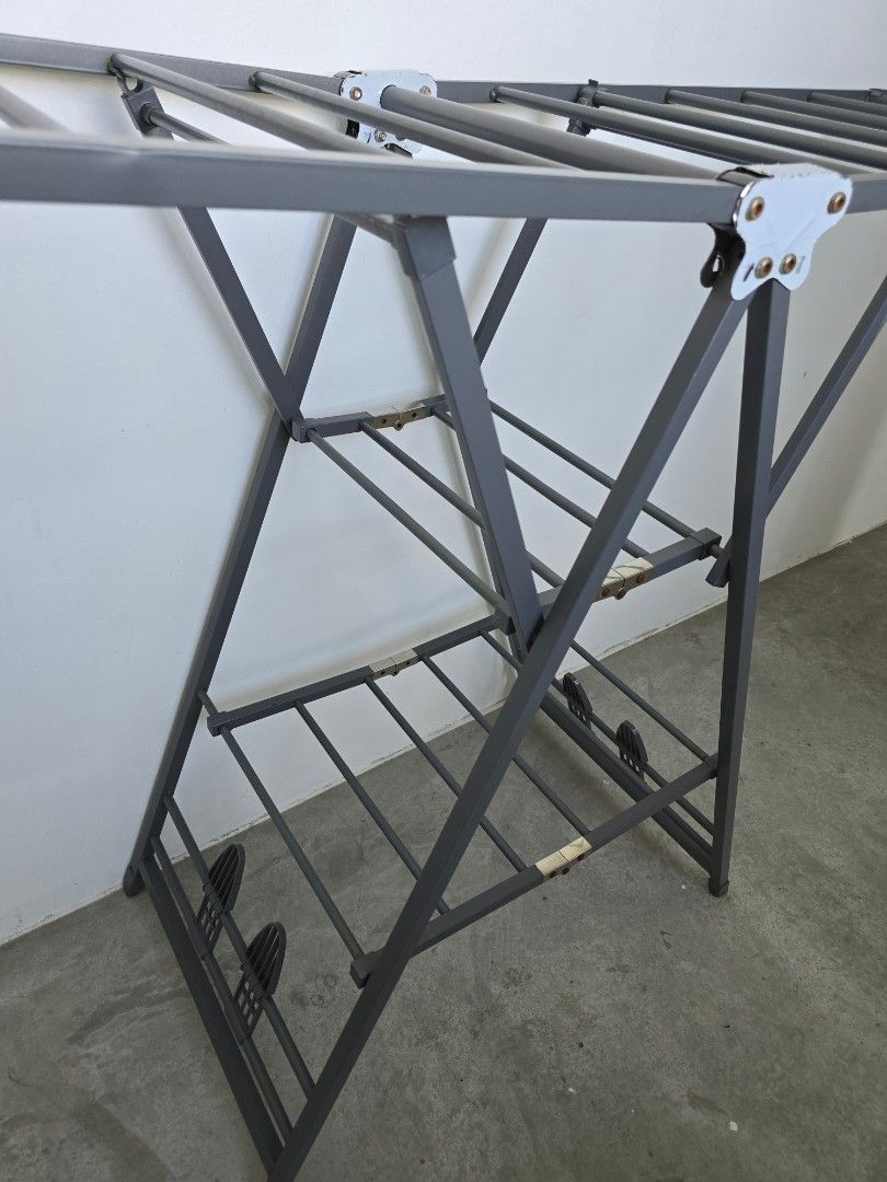 Foldable Metal Drying Rack for Laundry490146491364157442