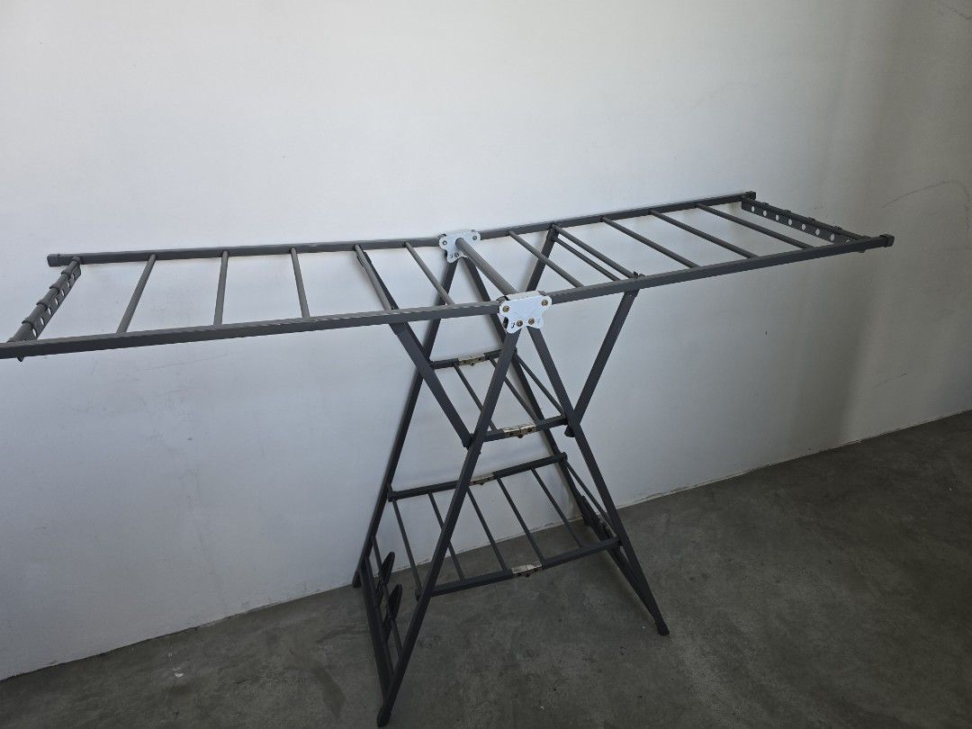 Foldable Metal Drying Rack for Laundry490146491364157441