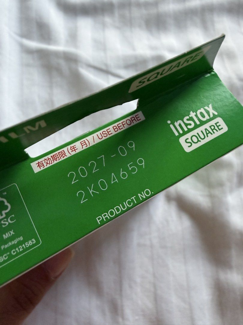 Fujifilm Instax Square Plain White Film (10 sheets) (Category: Other Photography Accessories) located in Panglao. Submitted by loielim (Listing ID 1445607042, Image 2). Description: Shipping fee not yet included.