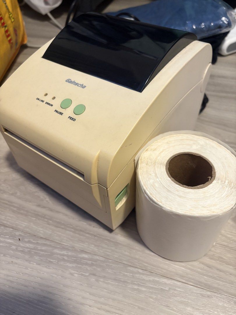 Gainscha Label Printer with Label Roll490094034095984641