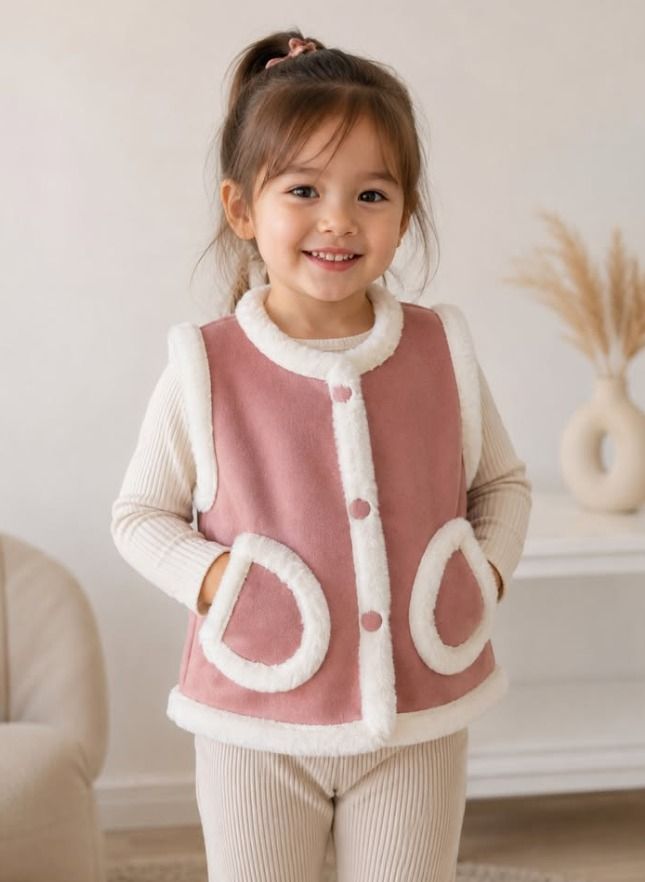 Girls' Vest (Category: Girl's Apparel) located in Sydney. Submitted by viryaparamitha (Listing ID 1445423476, Image 2). Description: Fabric: Wool Size: 100cm For girls 2-4 years old (depending on the size) PM for more details Pick up in Sydney Olympic Park.